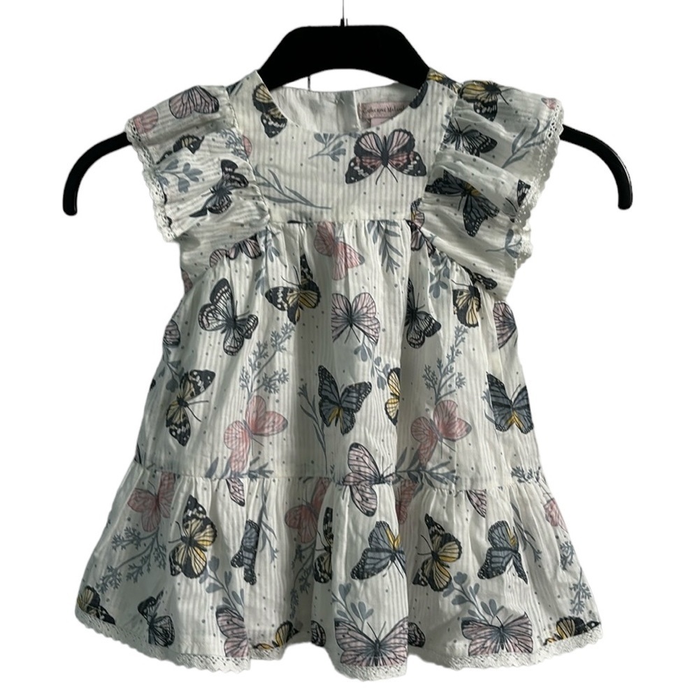 Catherine Malandrino Girls Butterfly Dress 12 Months NWT